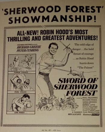 Pressbook: Sword of Sherwood Forest&nbsp;(1960)