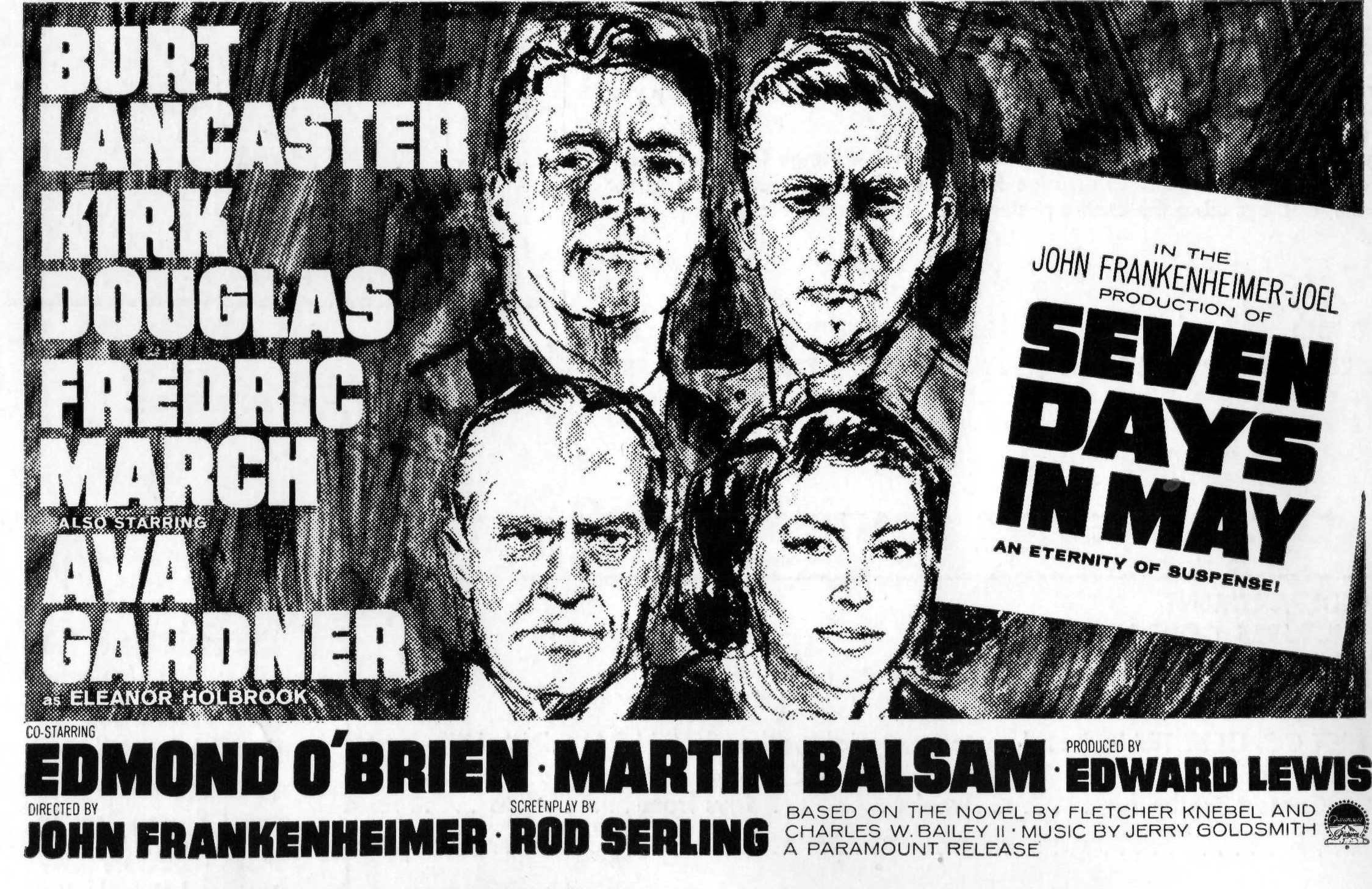 Seven Days in May (1964) **** – The Magnificent 60s