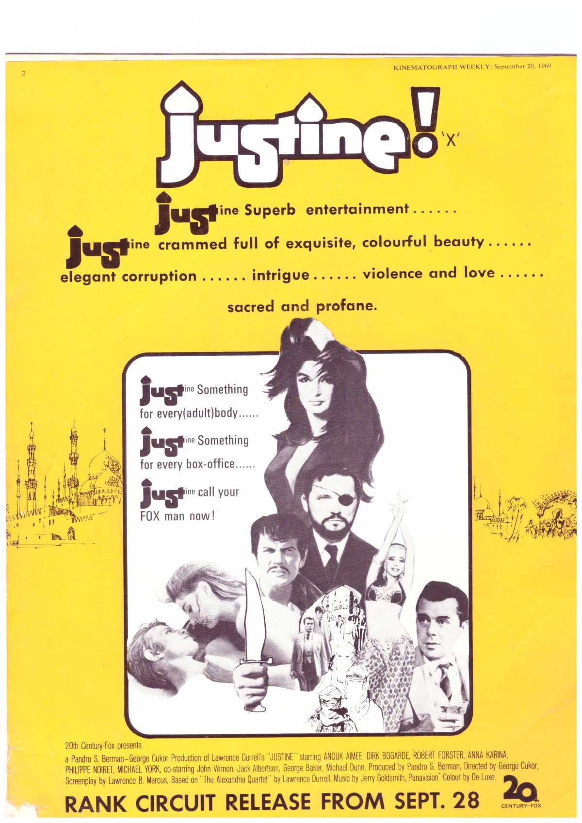 Justine (1969) **
