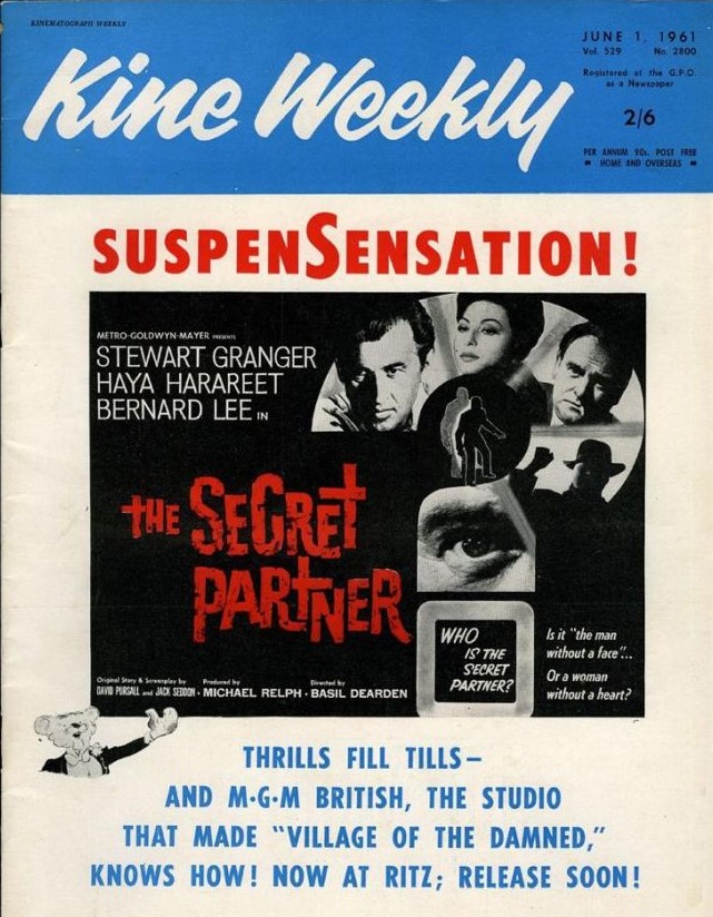 The Secret Partner (1961)&nbsp;****