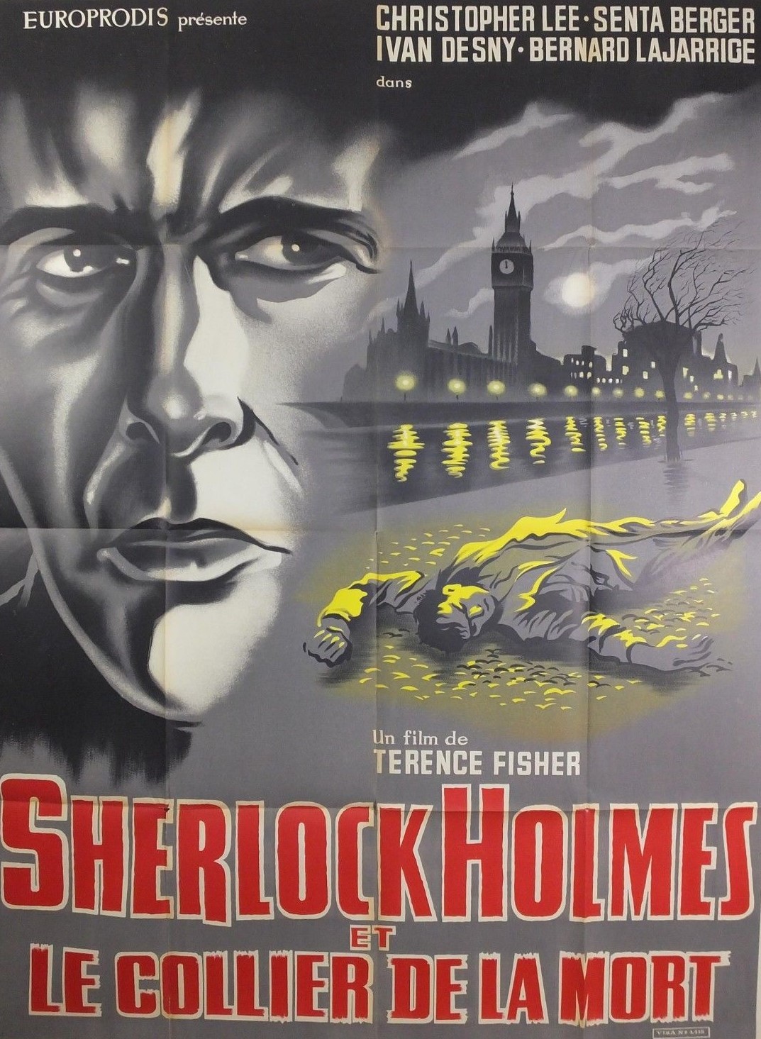 Sherlock Holmes and the Deadly Necklace (1962) ** – The