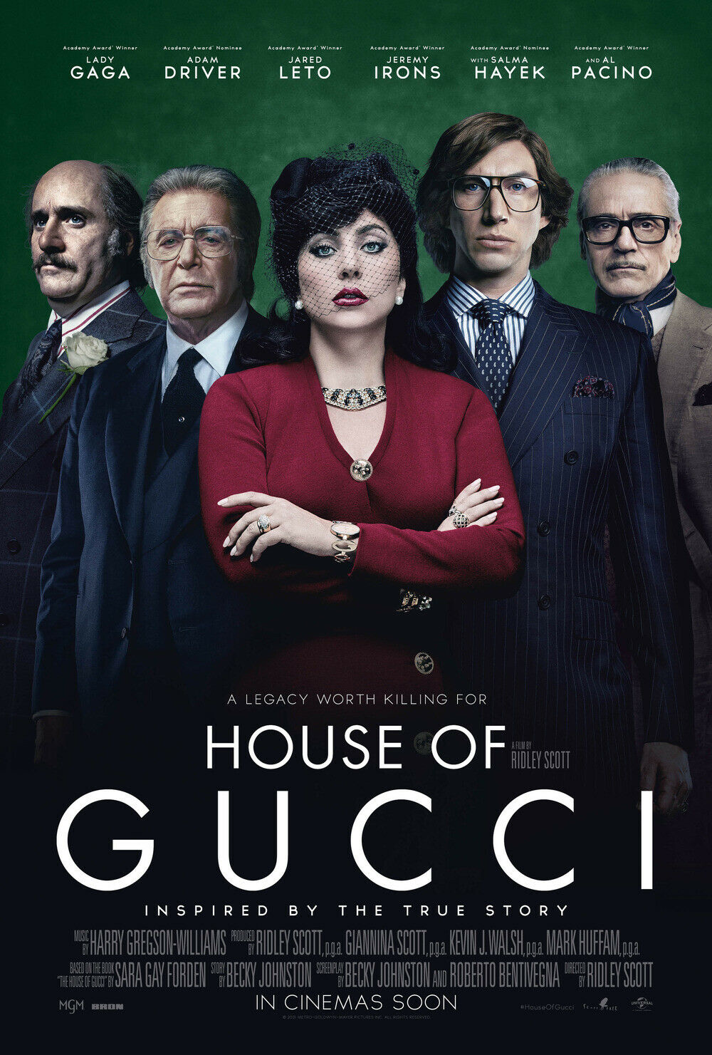House of Gucci (2021) ***** – Seen at the&nbsp;Cinema