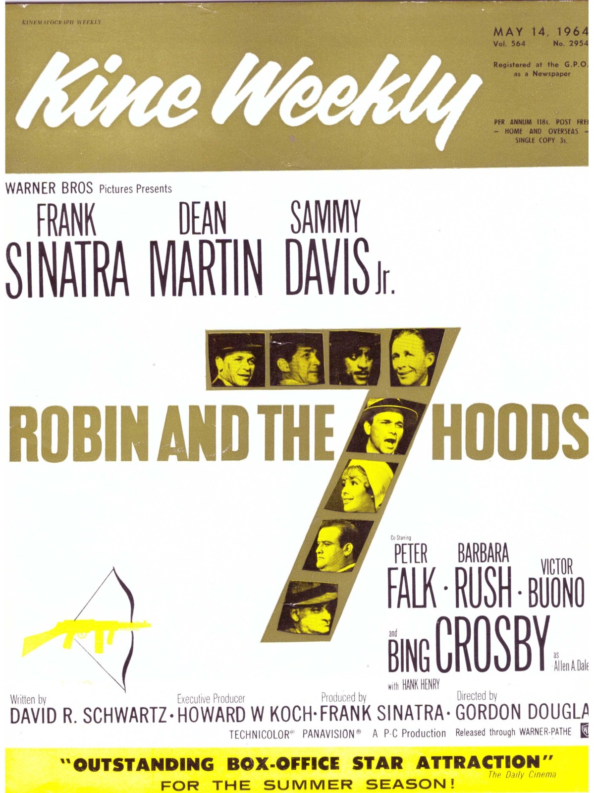 Selling The Rat Pack: Pressbook for “Robin and the 7 Hoods”&nbsp;(1964)