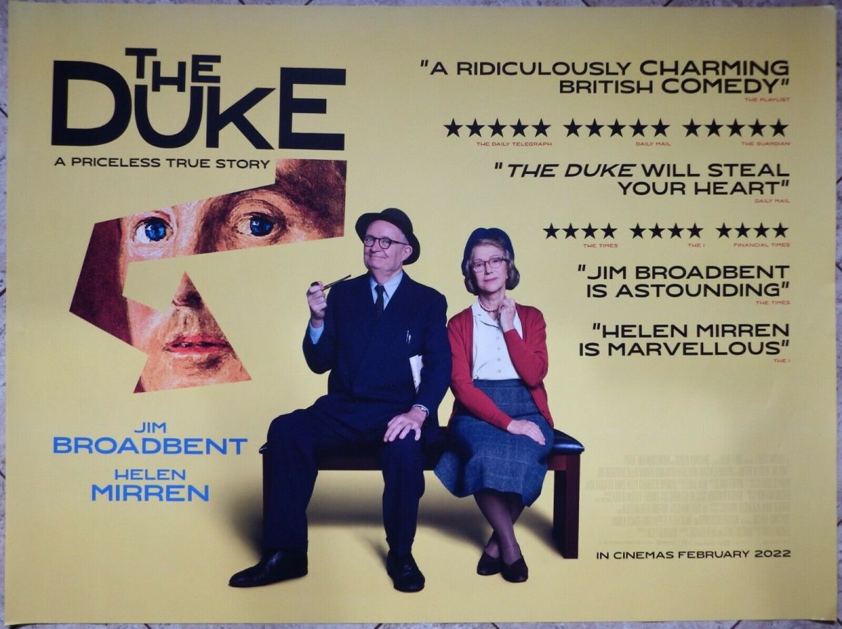 The Duke (2020) *** – Seen at the&nbsp;Cinema