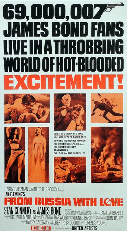 From Ru From Russia With Love 1963 James Bond On X: