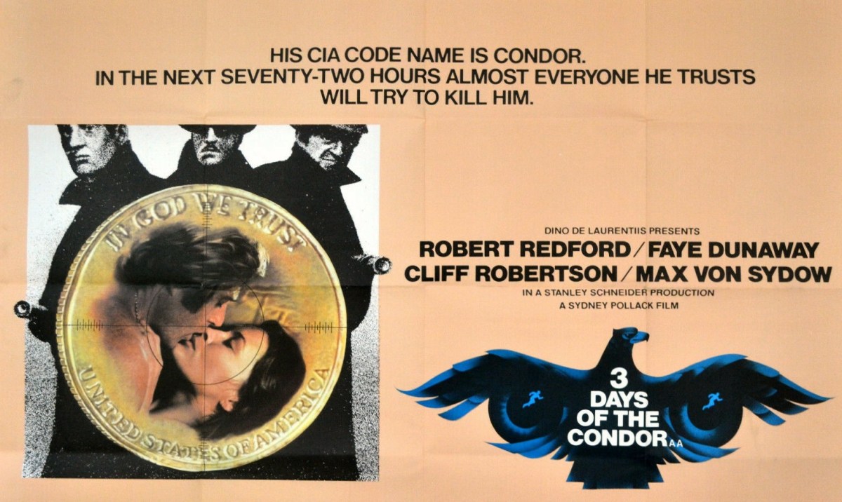 Three Days of the Condor (1975)&nbsp;*****