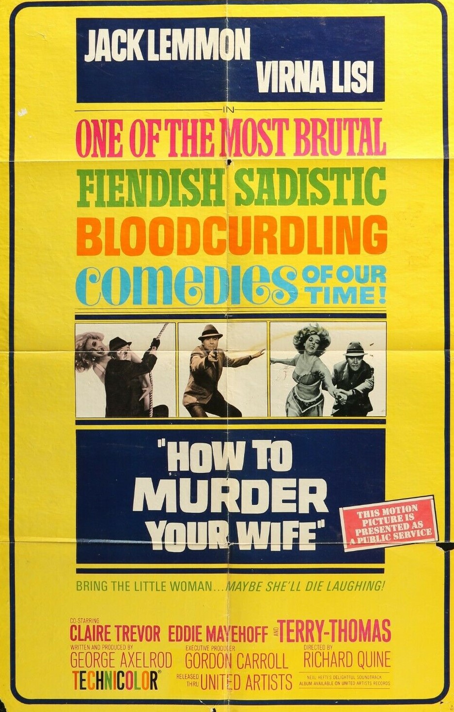 How To Murder Your Wife (1965)&nbsp;***