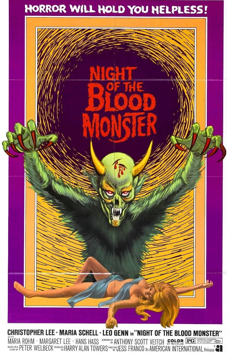 Night of the Blood Monster / The Bloody Judge (1969)&nbsp;***
