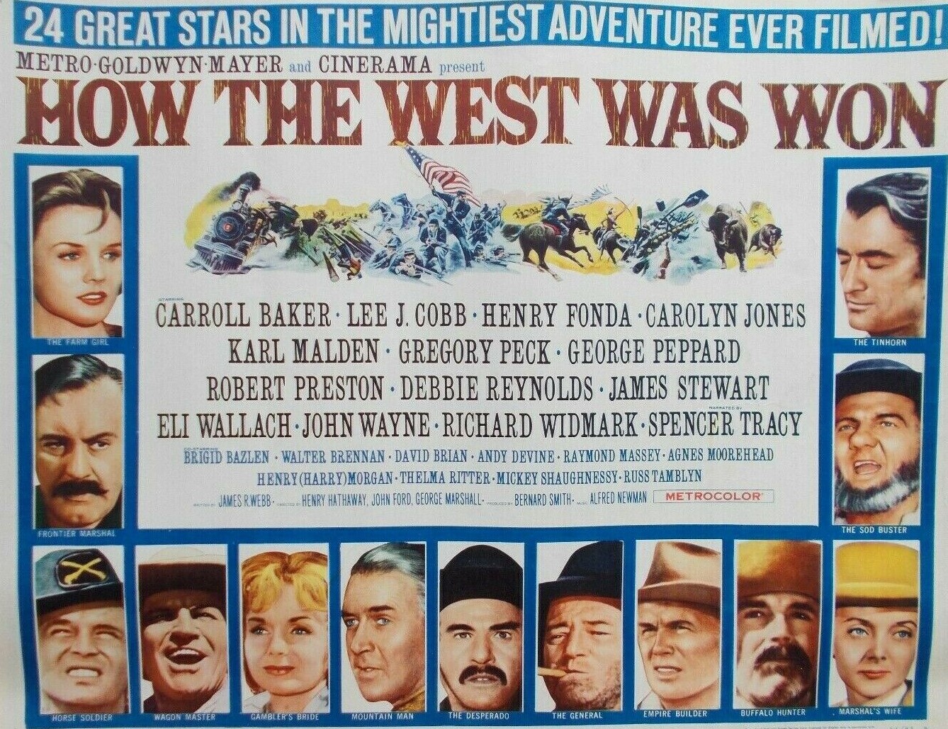 How the West Was Won (1962) ***** – Seen at the Cinerama – The ...