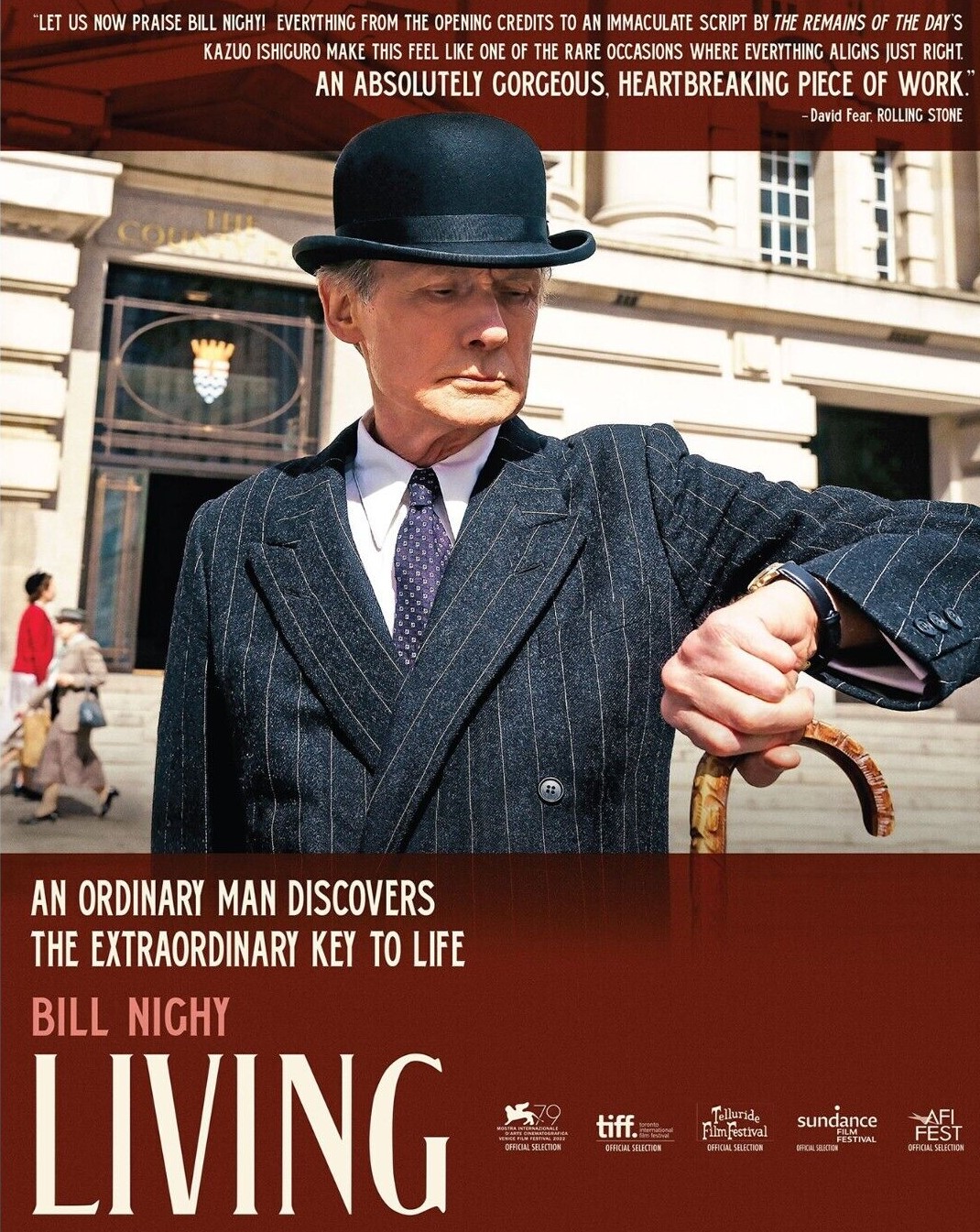 Living (2022) ***** – Seen at the&nbsp;Cinema