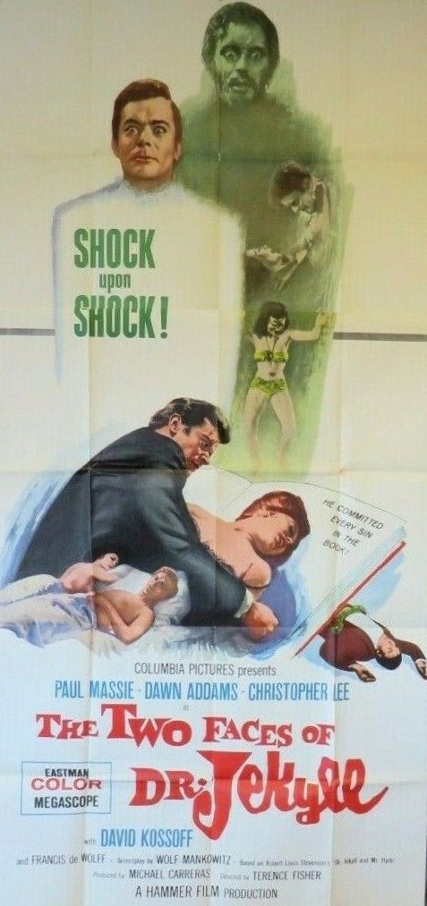 The Two Faces of Dr Jekyll / Jekyll’s Inferno / House of Fright (1960)&nbsp;****