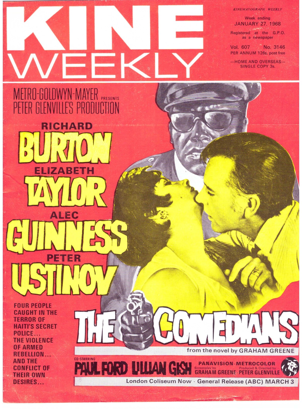 Behind the Scenes: “The Comedians” (1967)