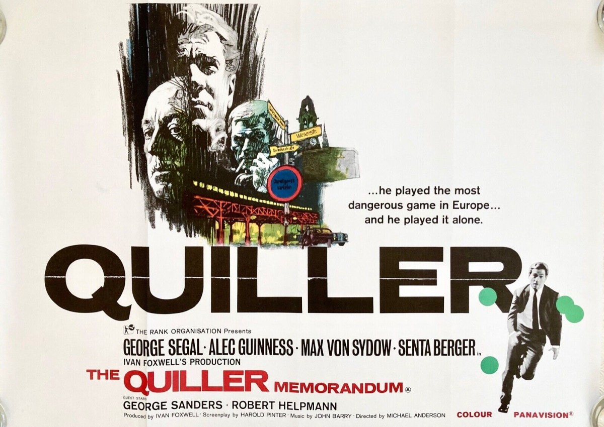 The Quiller Memorandum (1966)&nbsp;****