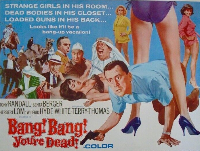 Our Man in Marrakesh / Bang! Bang! You’re Dead! (1966)&nbsp;***