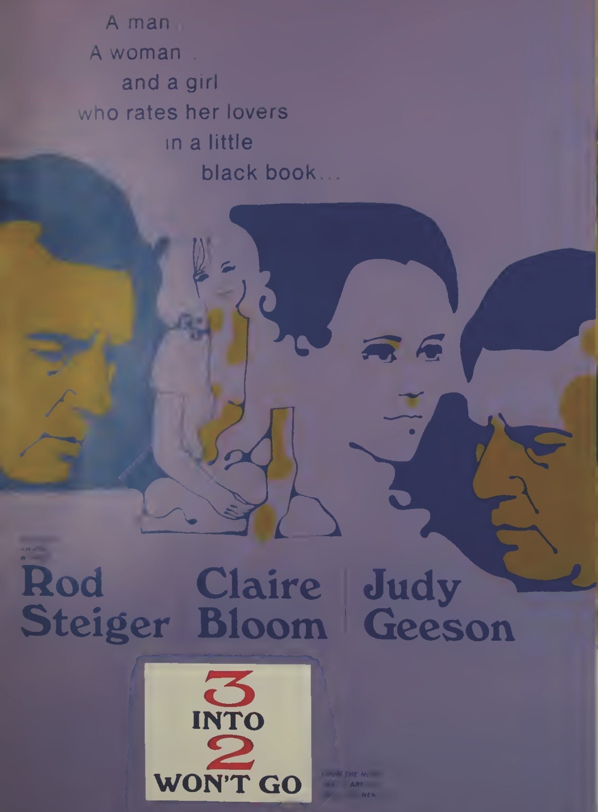 Three into Two Won’t Go (1969)&nbsp;***