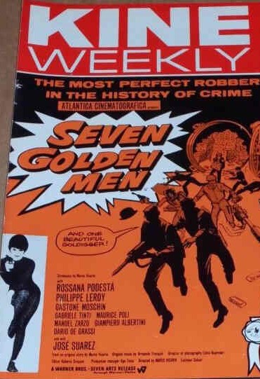 Seven Golden Men (1965)&nbsp;****