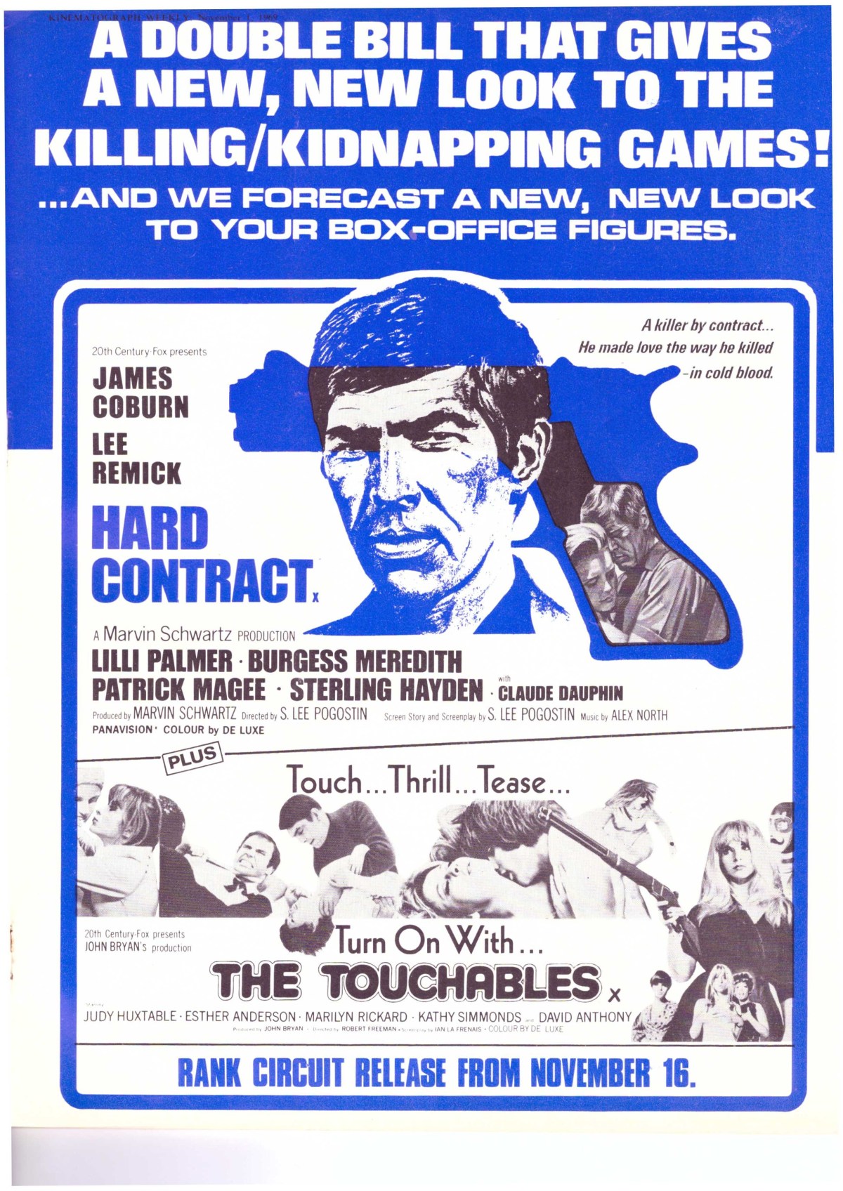 Hard Contract (1969)&nbsp;***