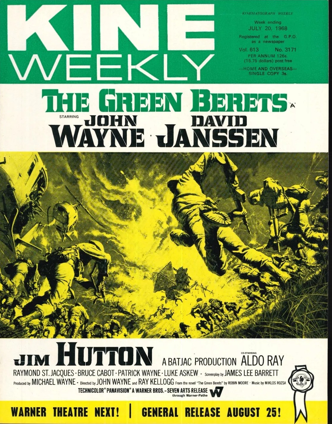 The Green Berets (1968)&nbsp;***