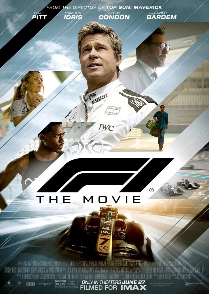 F1: The Movie (2025) **** Seen at the Cinema in Imax – The