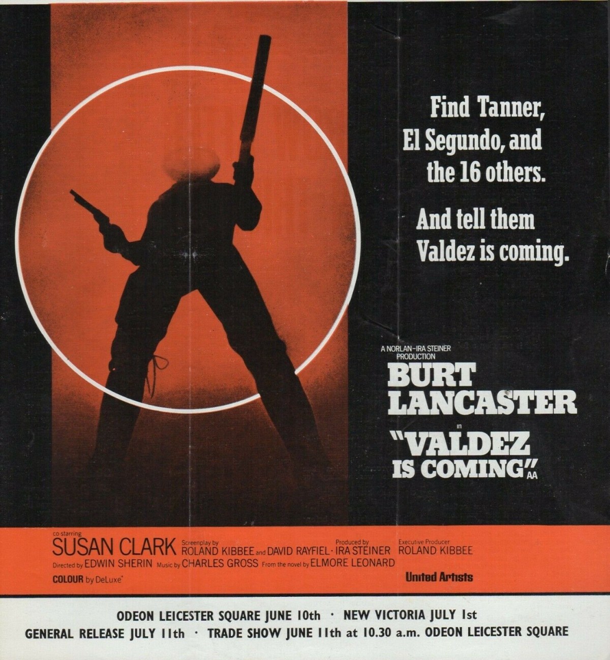 Valdez Is Coming (1971)&nbsp;*****