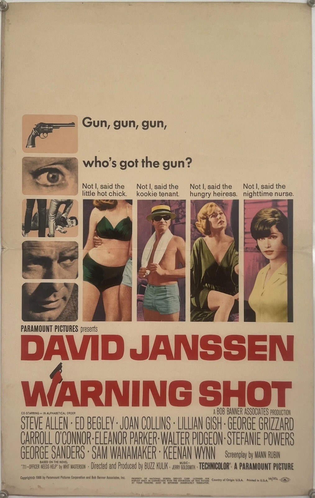 Warning Shot (1967)&nbsp;****