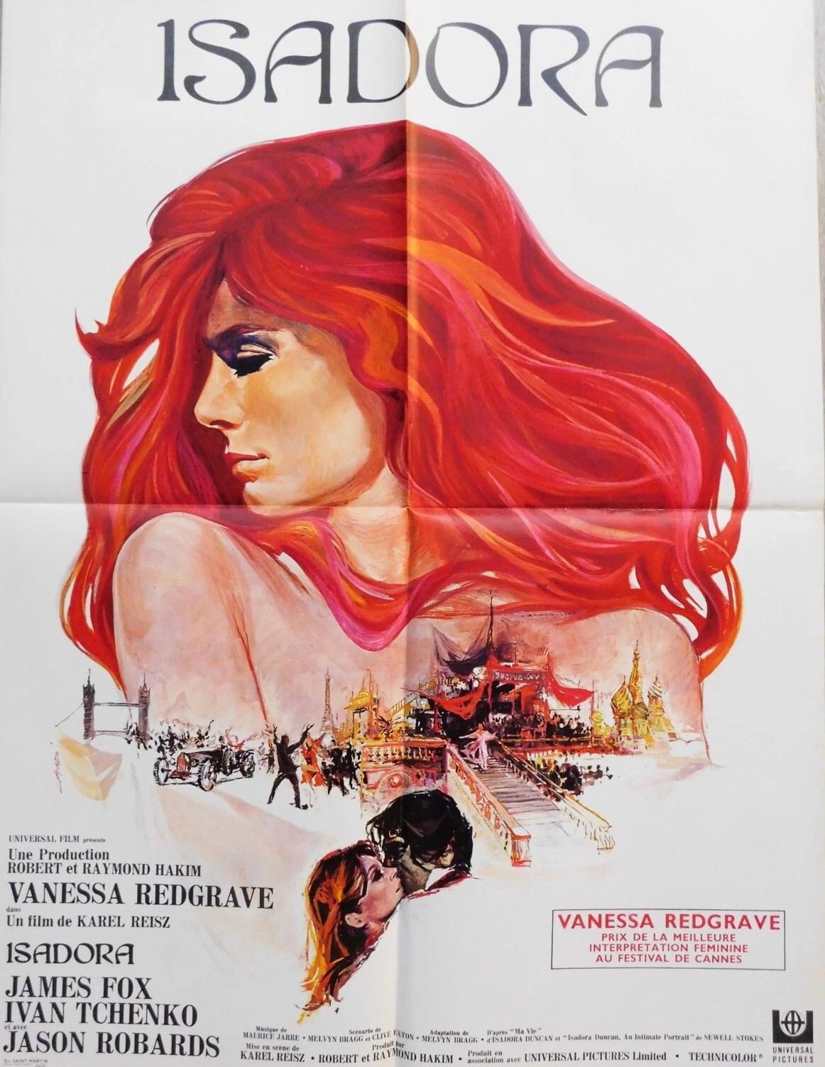 Isadora / The Loves of Isadora / The Incomparable Isadora (1968)&nbsp;***