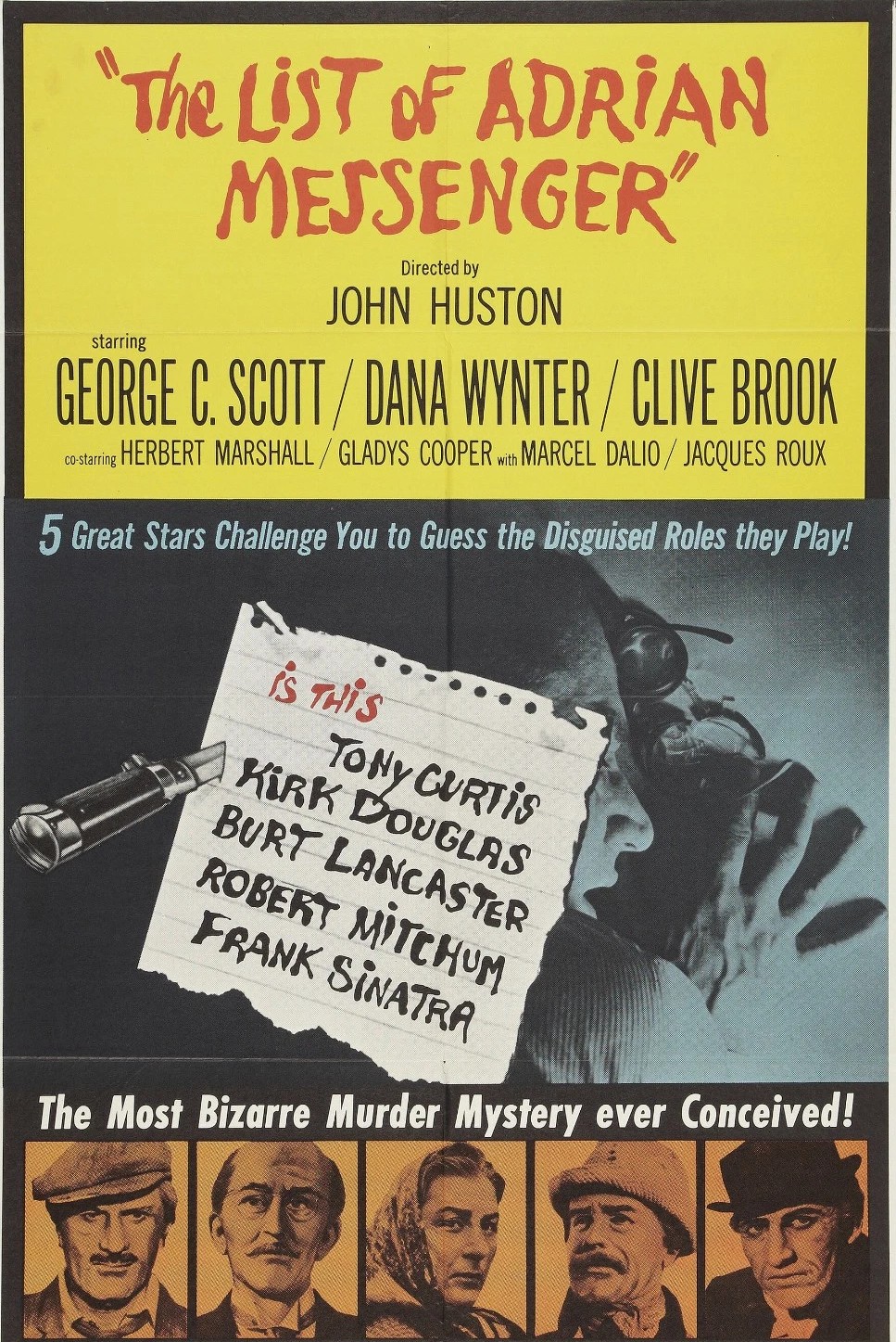 The List of Adrian Messenger (1963)&nbsp;***