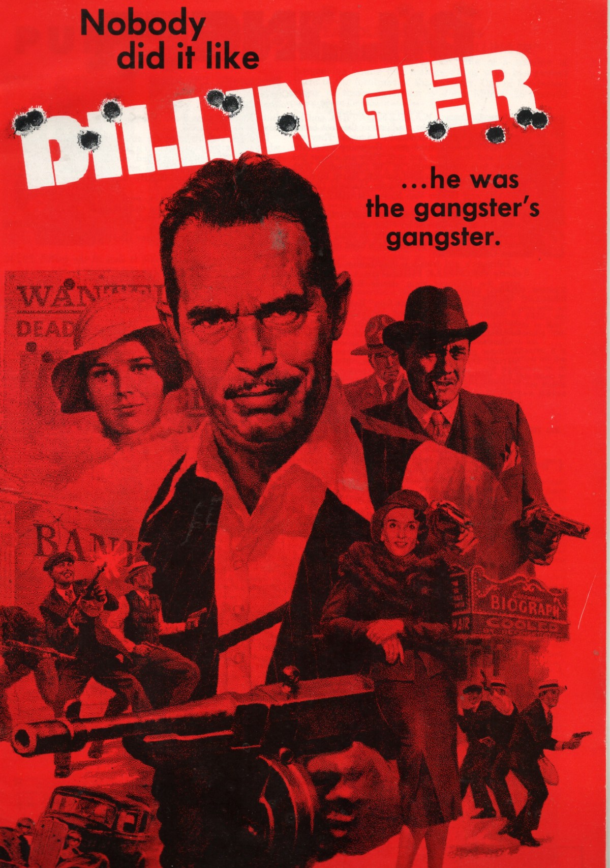 Behind the Scenes: Gangster As Hero, Selling “Dillinger (1973) –&nbsp;Pressbook