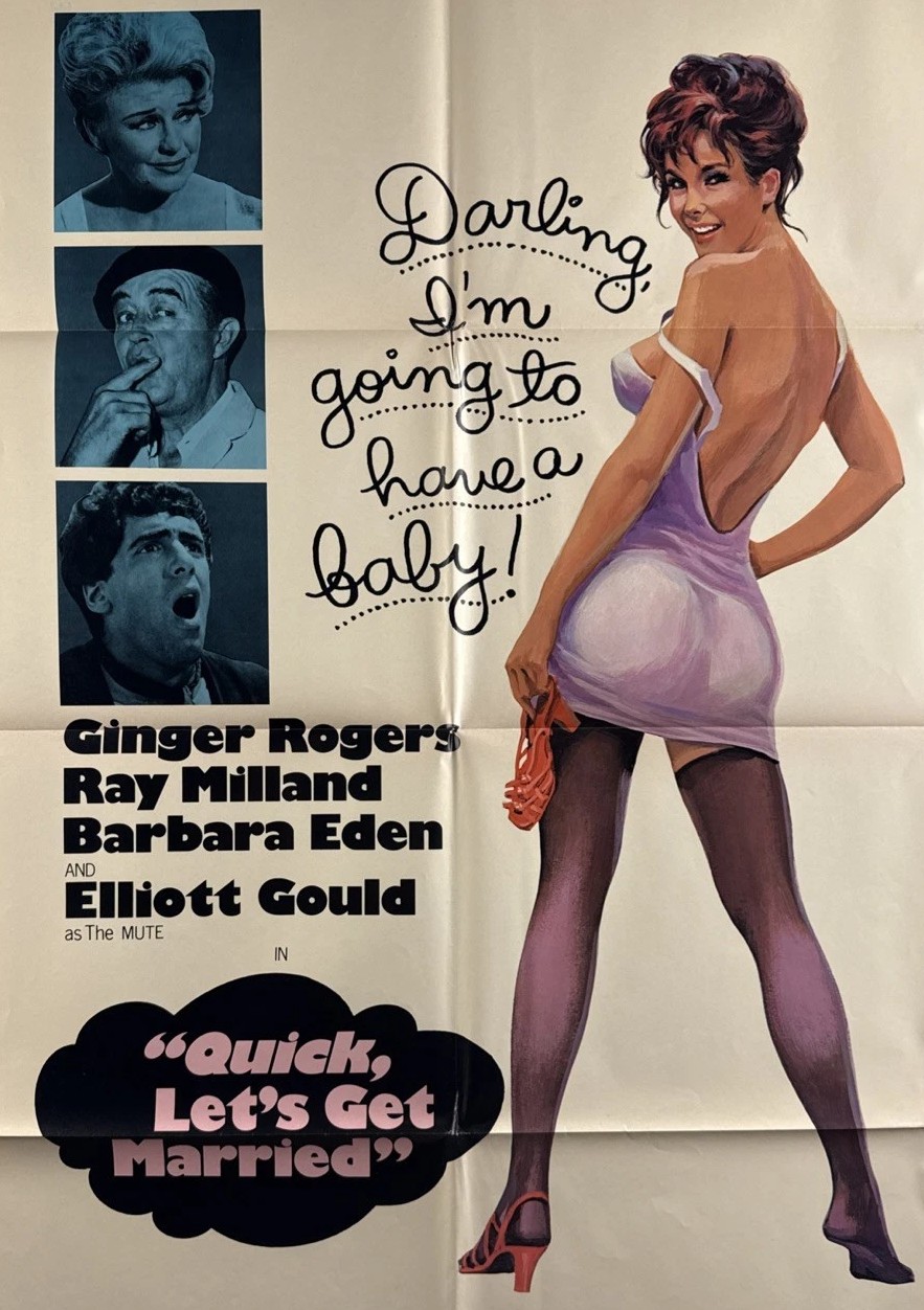 Quick, Let’s Get Married / The Confession (1964)&nbsp;***